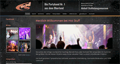 Desktop Screenshot of hotstuff-livemusik.de